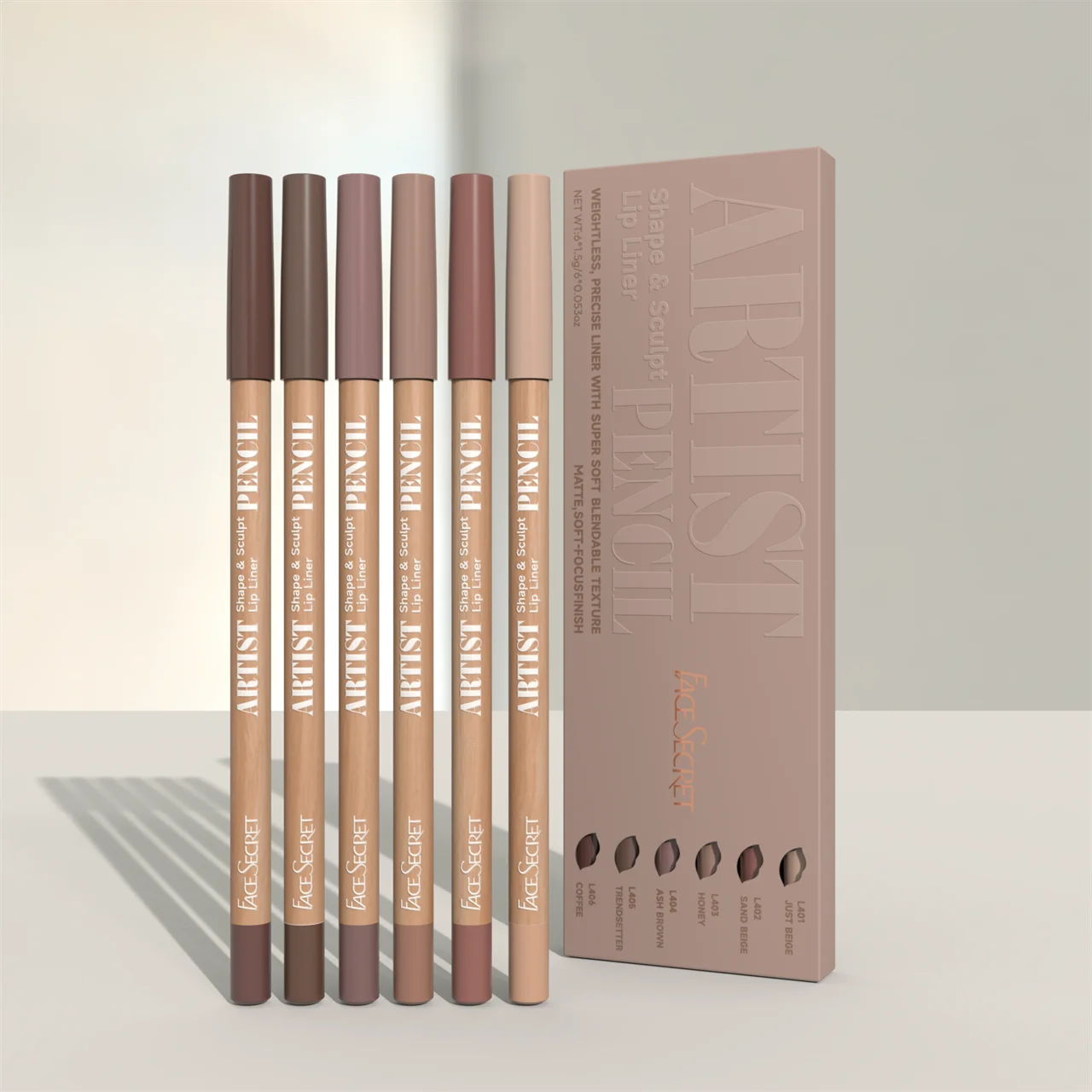 Face Secret Artist Shape Sculpt Lip Liner Pencil