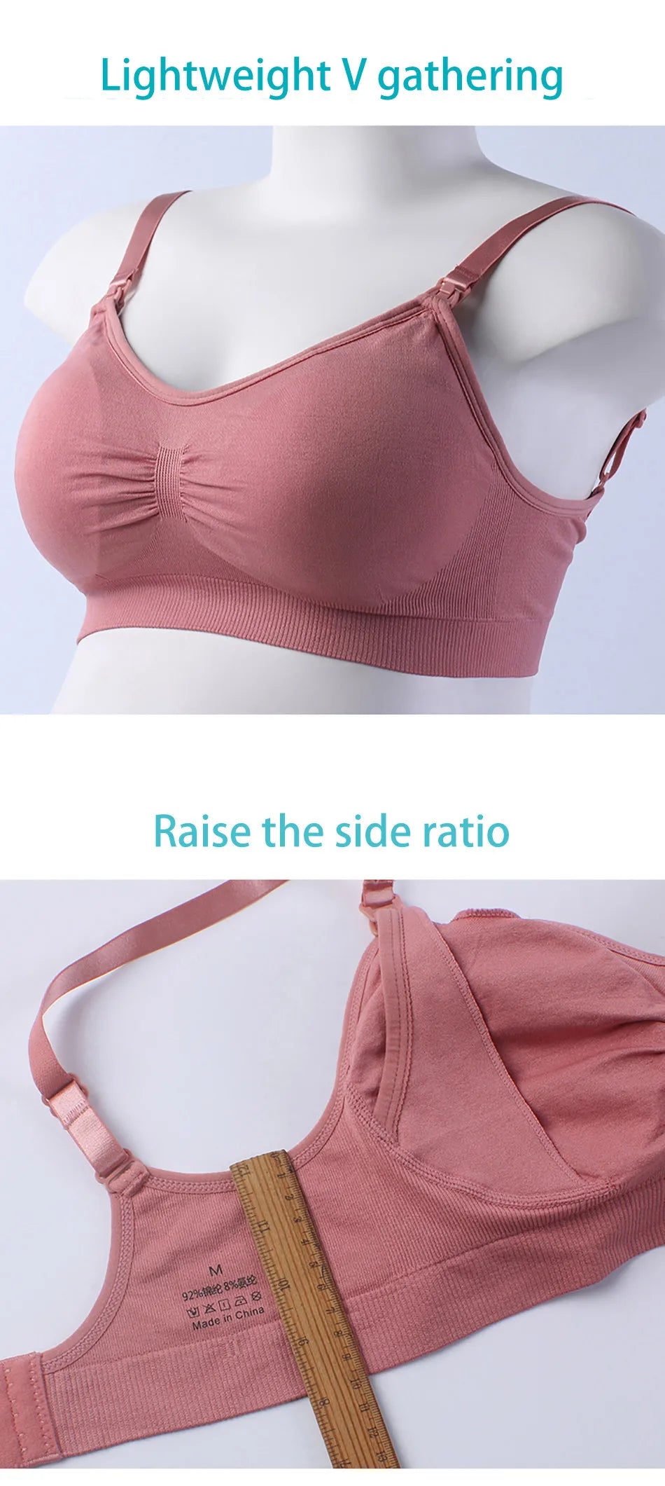 Breathable Maternity Pregnant Bras Comfort Breastfeeding