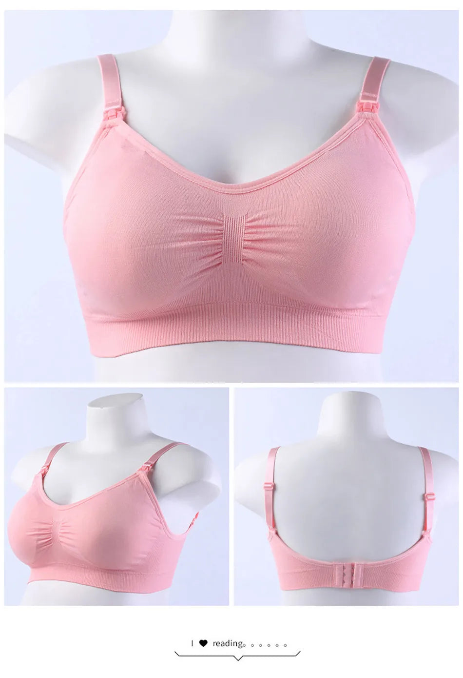 Breathable Maternity Pregnant Bras Comfort Breastfeeding