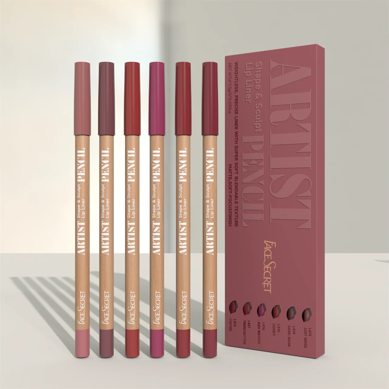 Face Secret Artist Shape Sculpt Lip Liner Pencil